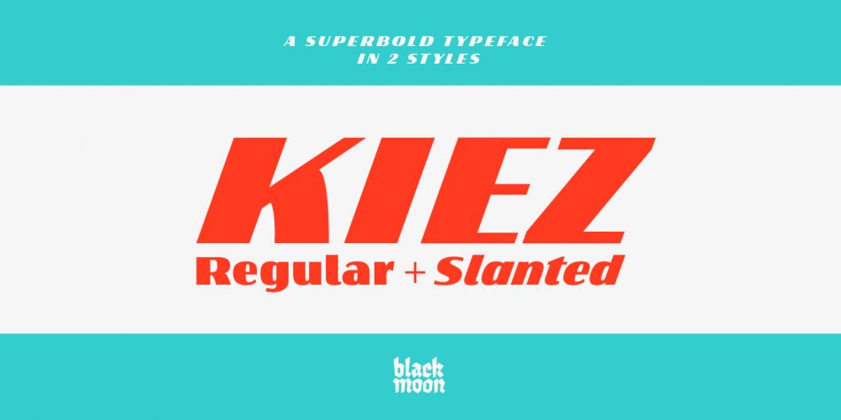 Kiez Font Family16设计网精选英文字体