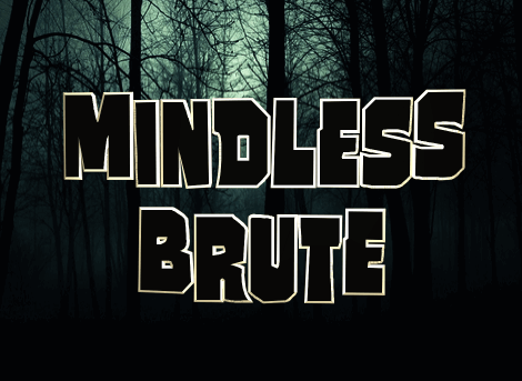 Mindless Brute font16图库网精选