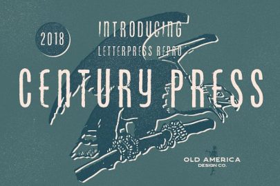 Century Press16设计网精选英文字体