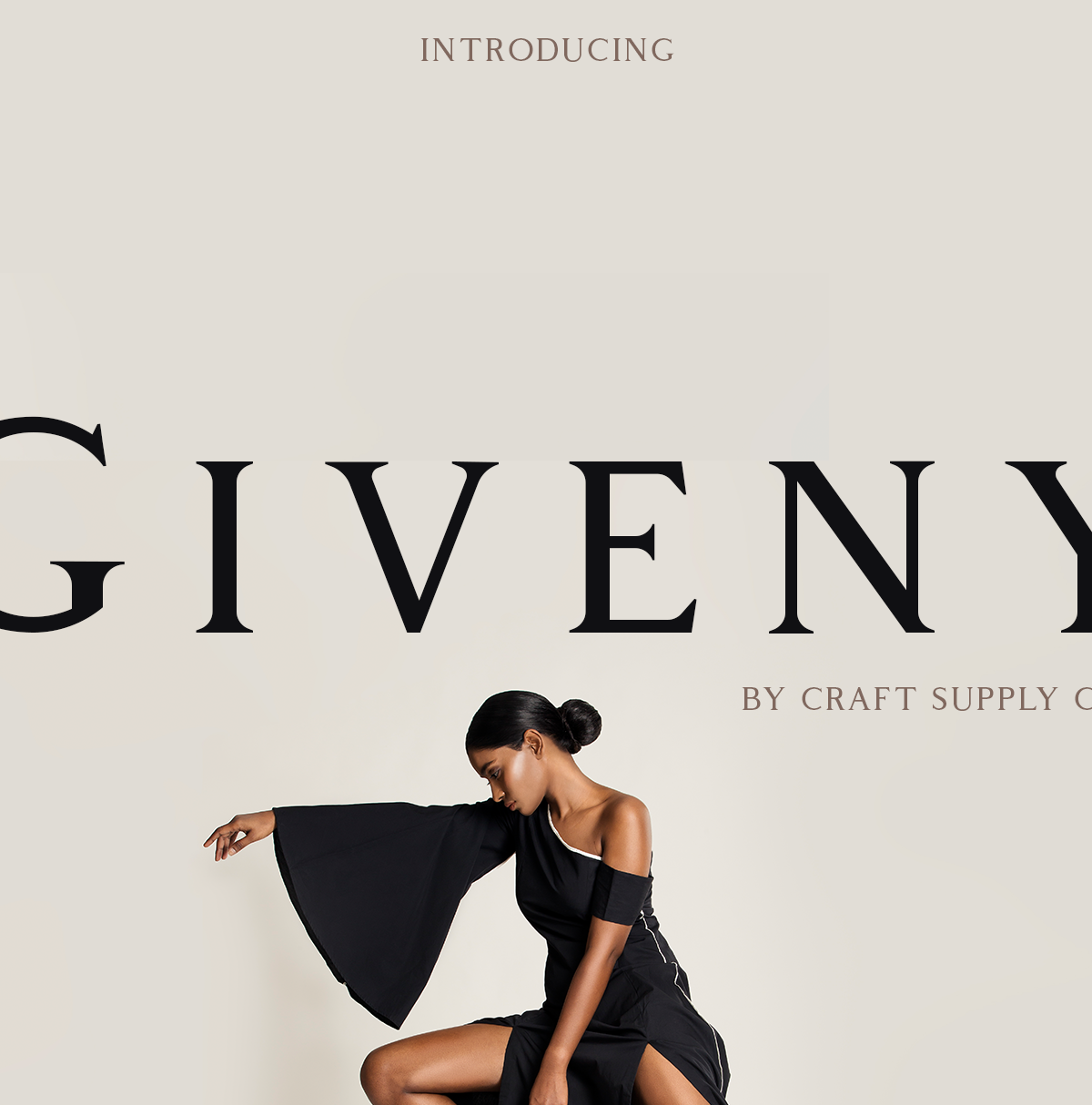 Giveny Typeface16设计网精选英文字体