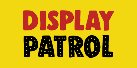 DK Display Patrol font素材中国精