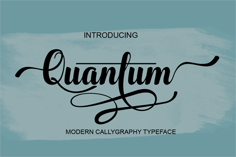 Quantum font16设计网精选英文字体