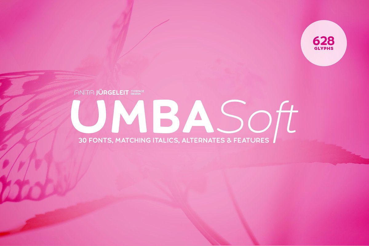 Umba Soft Font Family16设计网精选英文字体