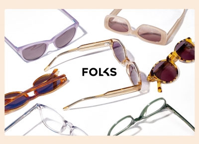 Folks眼镜品牌视觉设计普贤居素材网精选