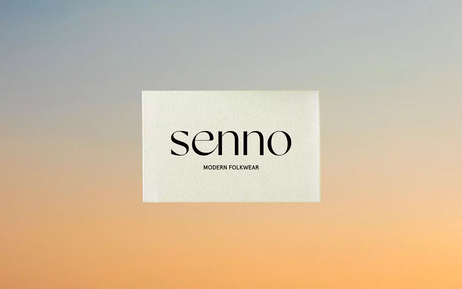 Senno时装品牌形象设计