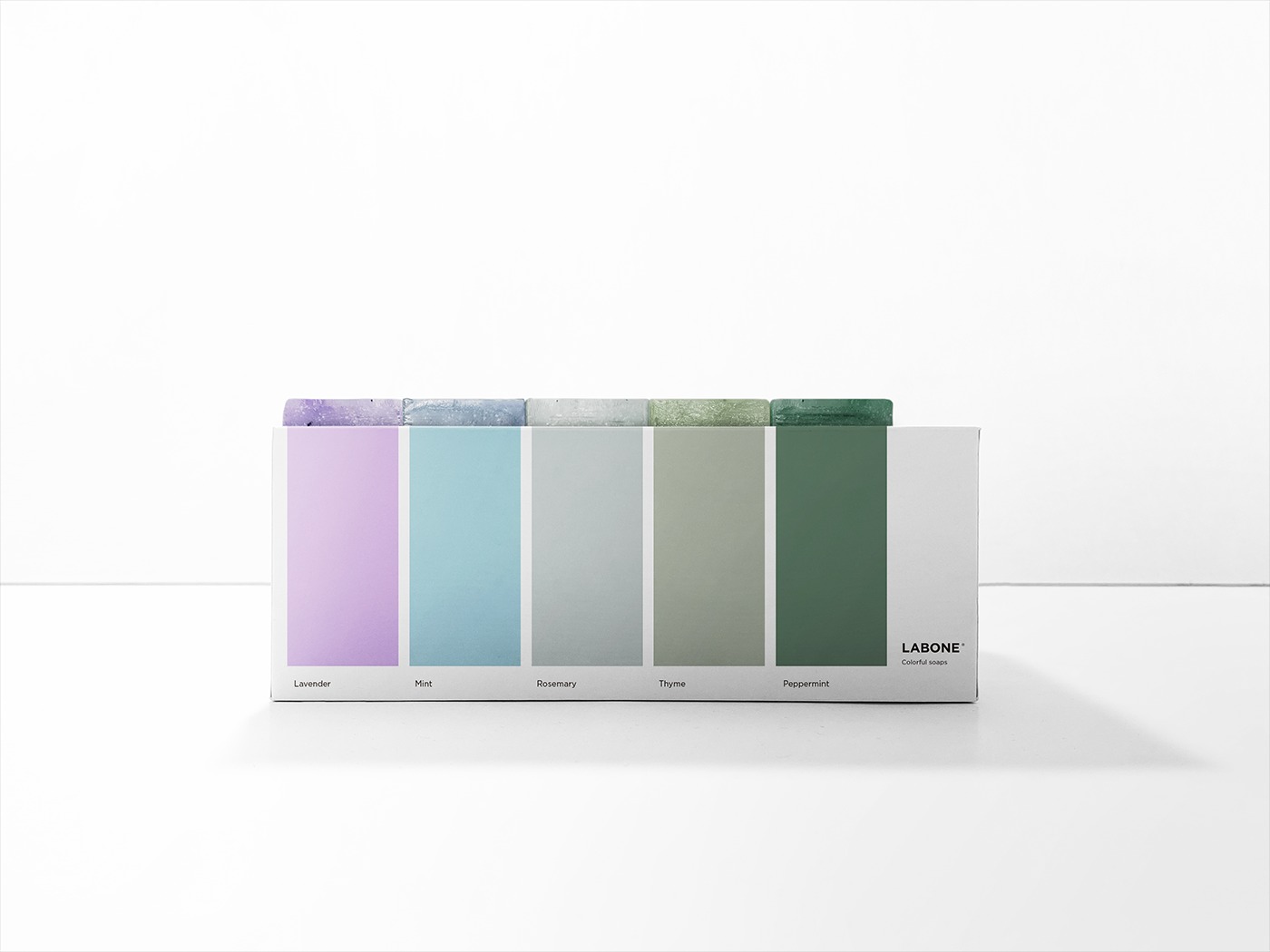 色彩缤纷的Labone香皂包装设计