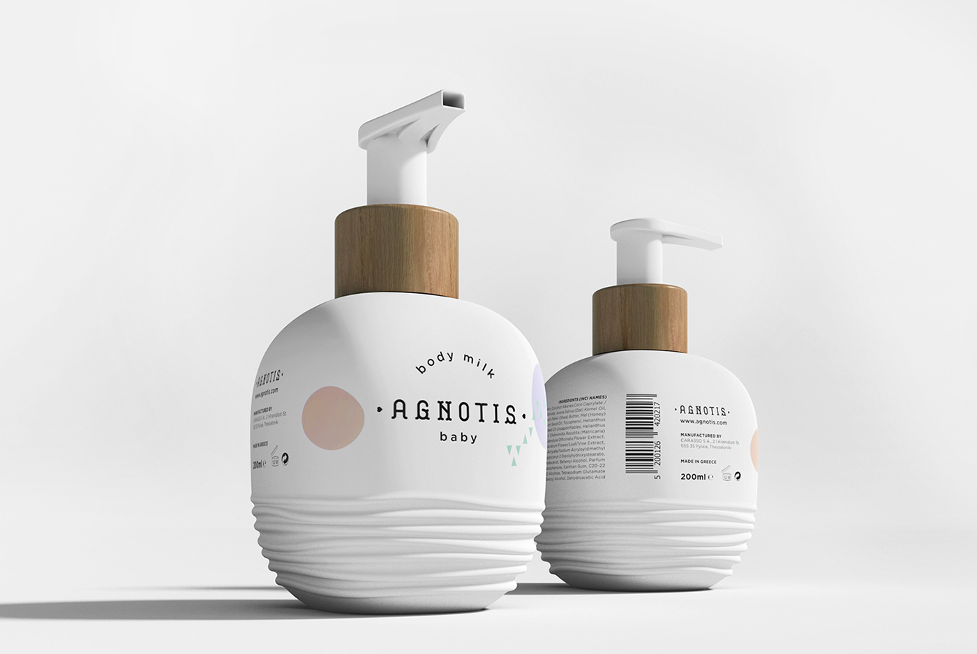Agnotis婴儿沐浴用品包装设计