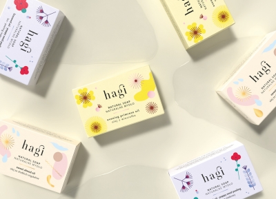 HAGI天然香皂包装设计16图库网精选