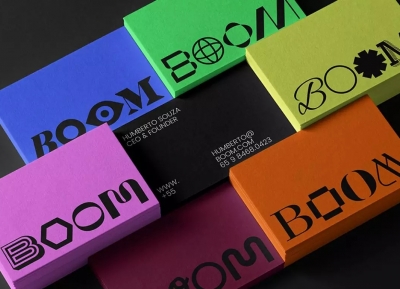 BOOM企业品牌视觉设计素材中国网精选