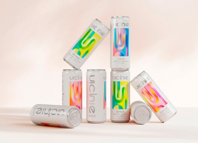 Uchie有机苏打水品牌包装设计16设计网精选