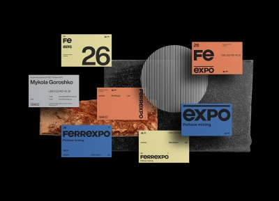 Ferrexpo铁矿厂品牌视觉设计16图库网精选