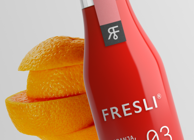 Fresli果汁品牌包装设计普贤居素材网精选