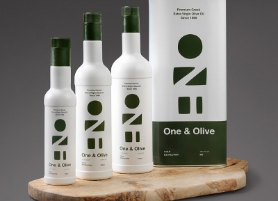 One & Olive橄榄油包装设计16设计网精选