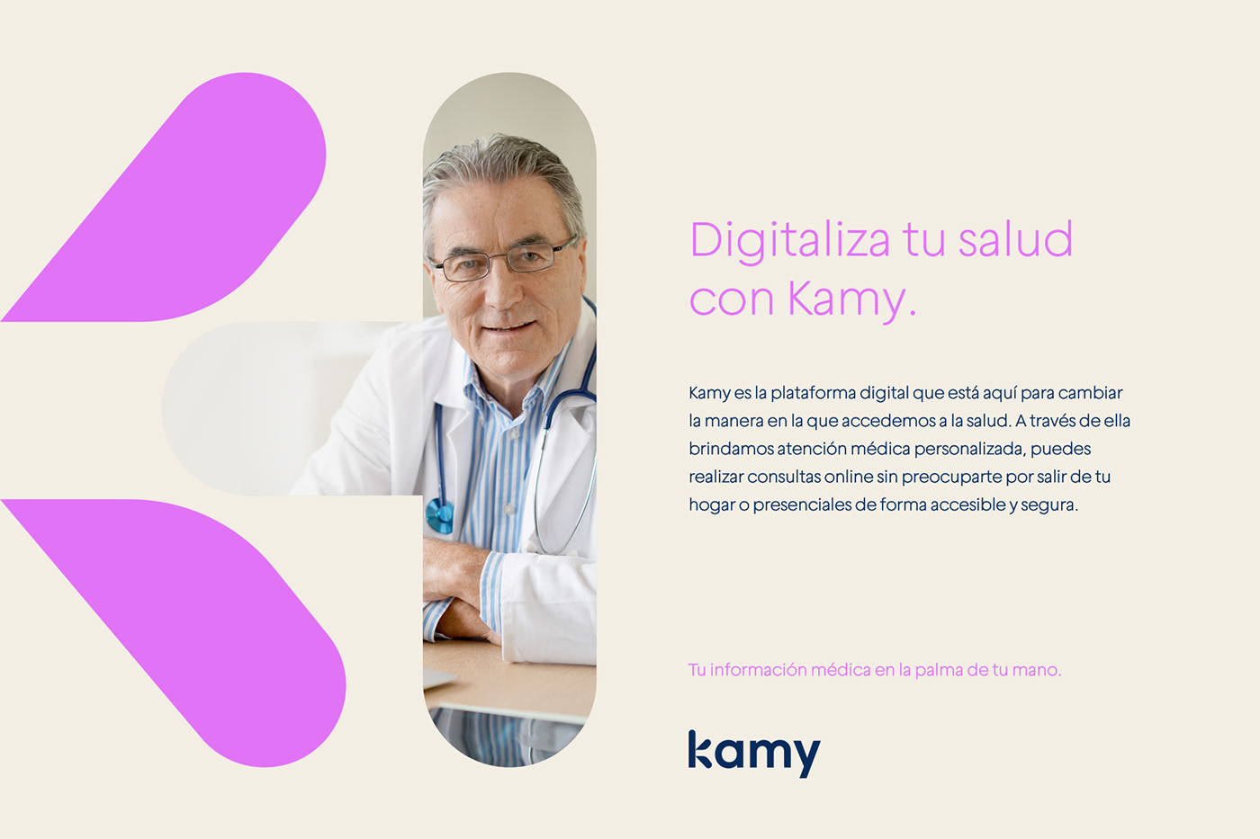 Kamy健康医疗平台视觉形象设计