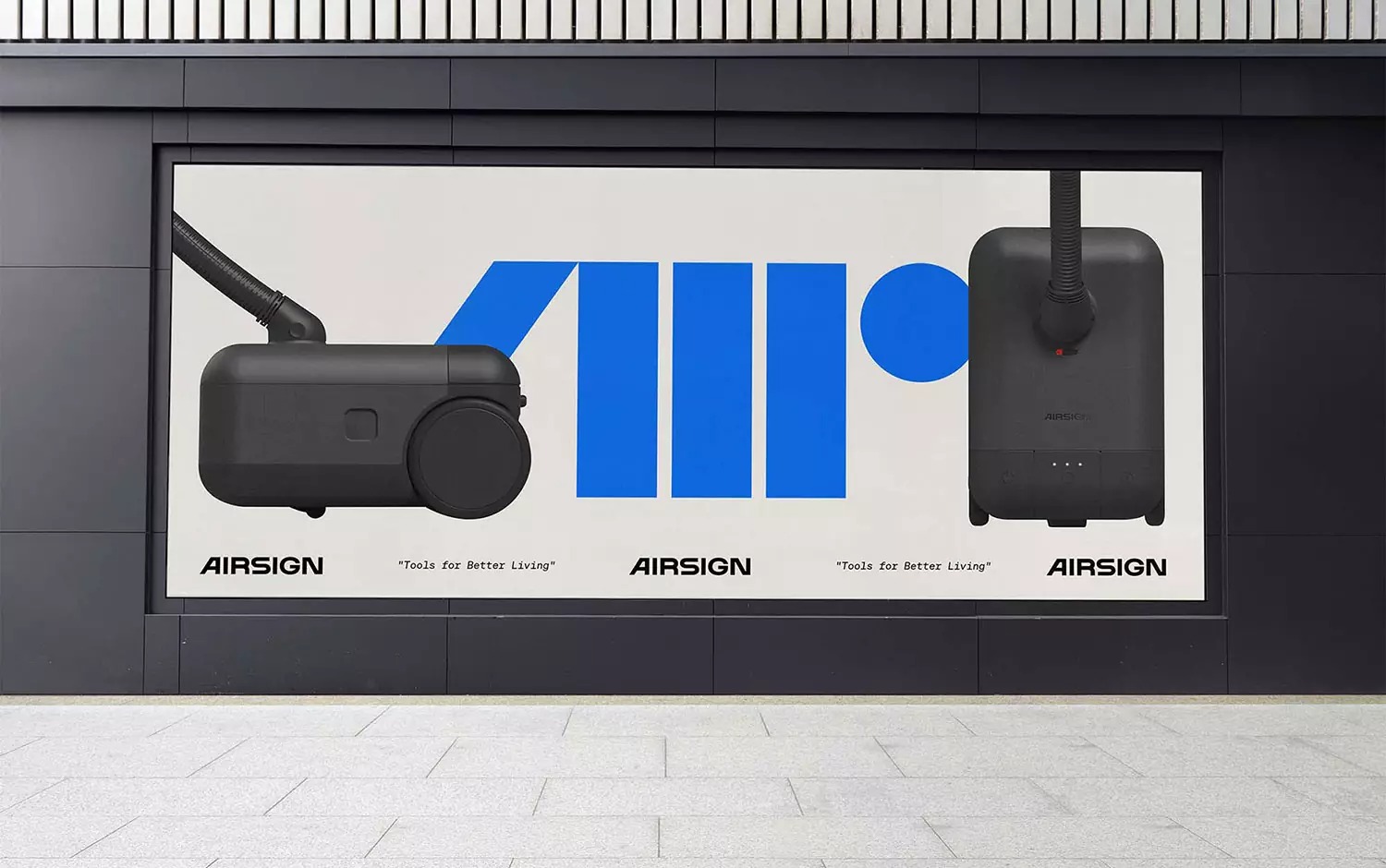 Airsign真空吸尘器品牌视觉设计