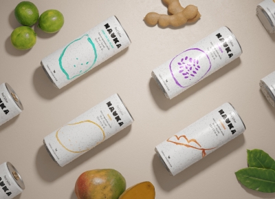 Mauka苏打饮料包装设计16设计网精选