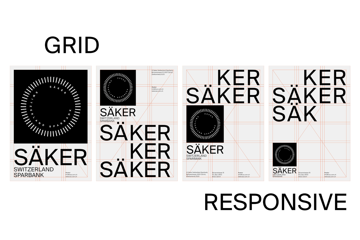 Säker：瑞士风格的概念品牌设计