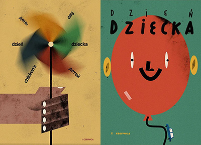 Jakub Kamiński插画风满格的海报设计16设计网精选