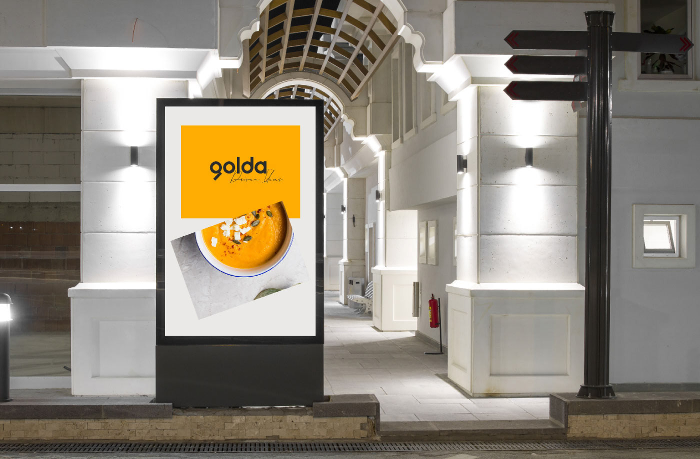 营销咨询机构golda：时尚的品牌视觉设计
