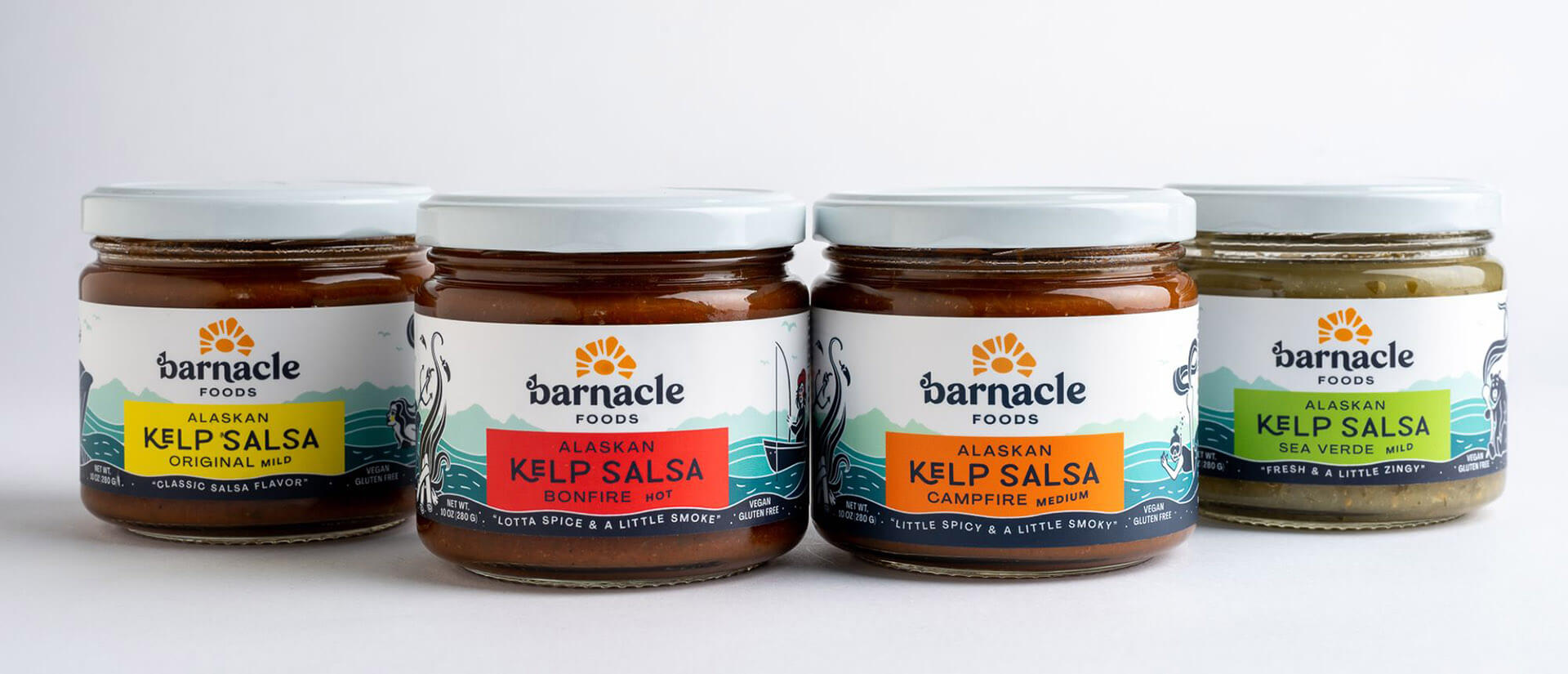 Barnacle酱料和调味料包装设计