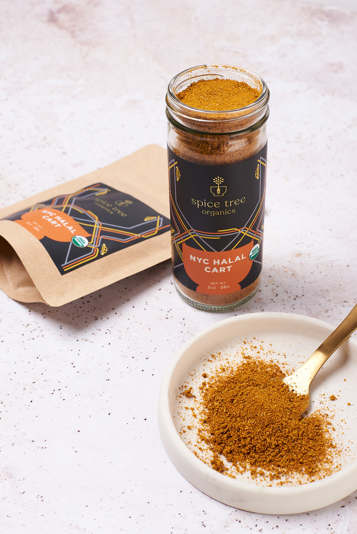 Spice Tree Organics调味香料包装设计