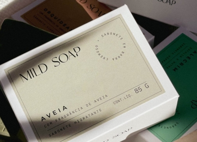 Mild Soap香皂品牌形象设计素材中国网精选