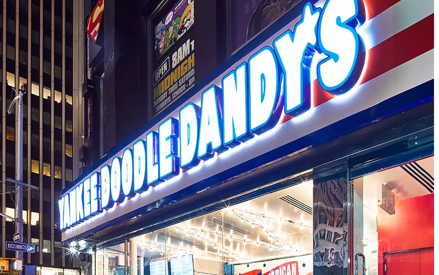 Yankee Doodle Dandy's快餐厅品牌视觉设计