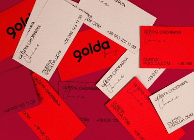 营销咨询机构golda：时尚的品牌视觉设计普贤居素材网精选