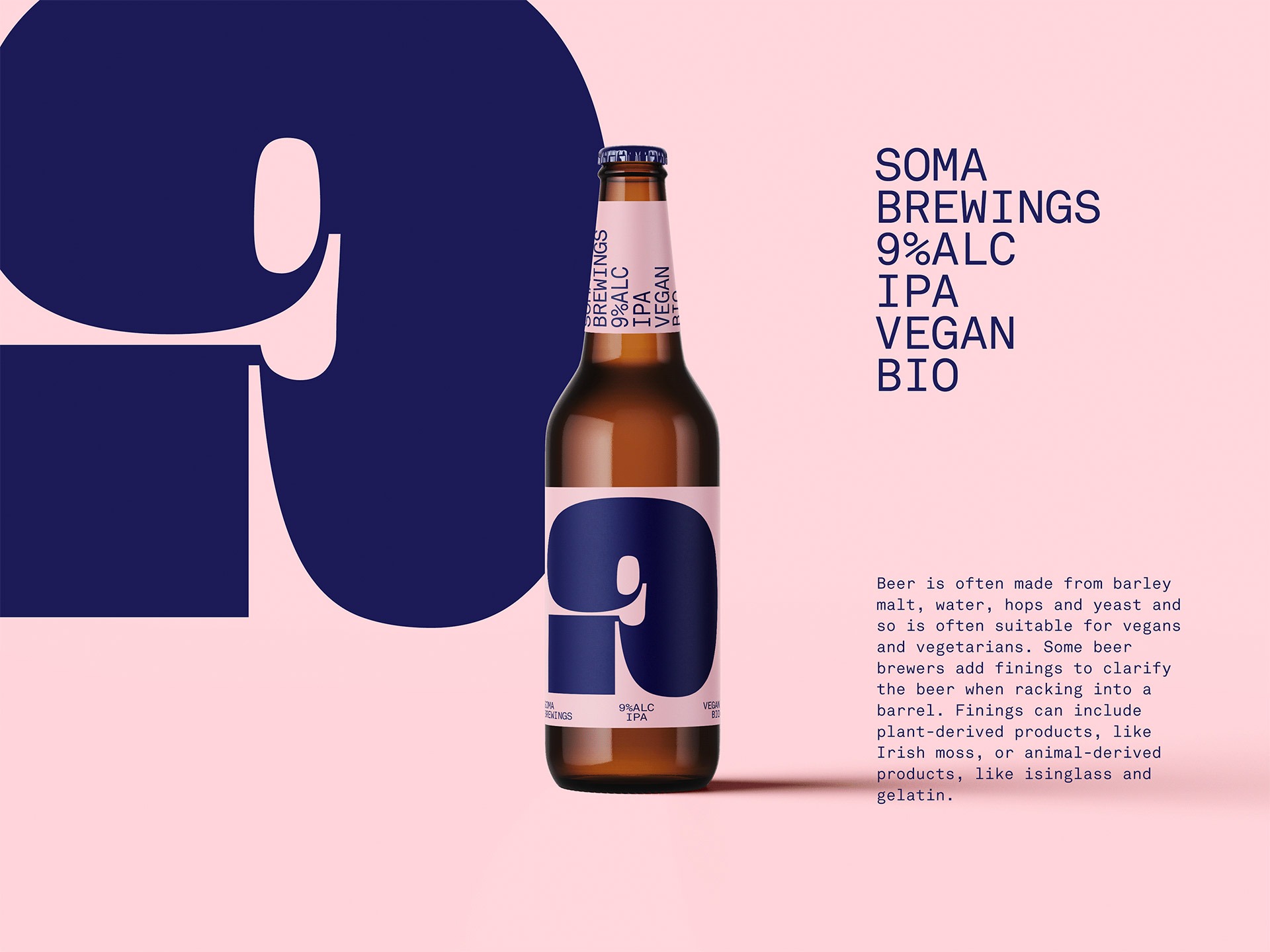 SOMA精酿啤酒品牌和包装设计