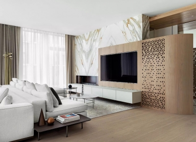 莫斯科极简风格的温暖家居空间16设计网精选