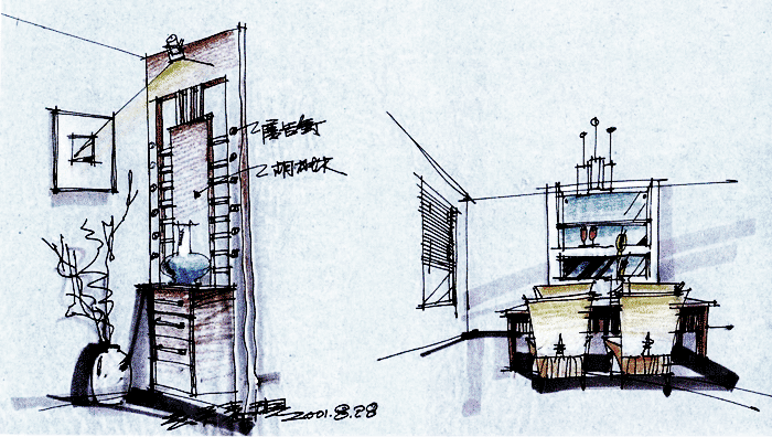 室内外手绘效果图欣赏(一)