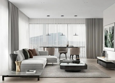 100个风格各异的客厅设计素材中国网精选