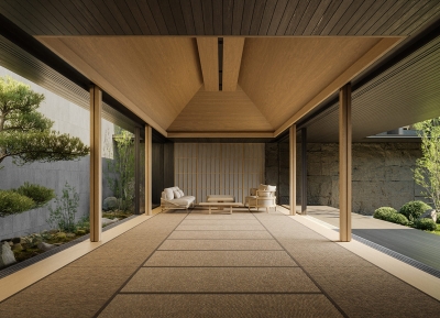 当代工艺与创意相得益彰的日式家居风格设计16图库网精选