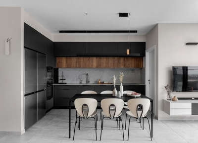美丽黑与白！以色列Black Pearl现代家居装修设计16设计网精选
