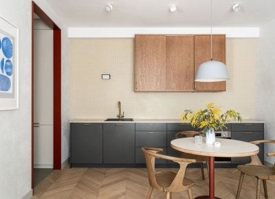 莫斯科优雅复古风格的公寓设计普贤居素材网精选