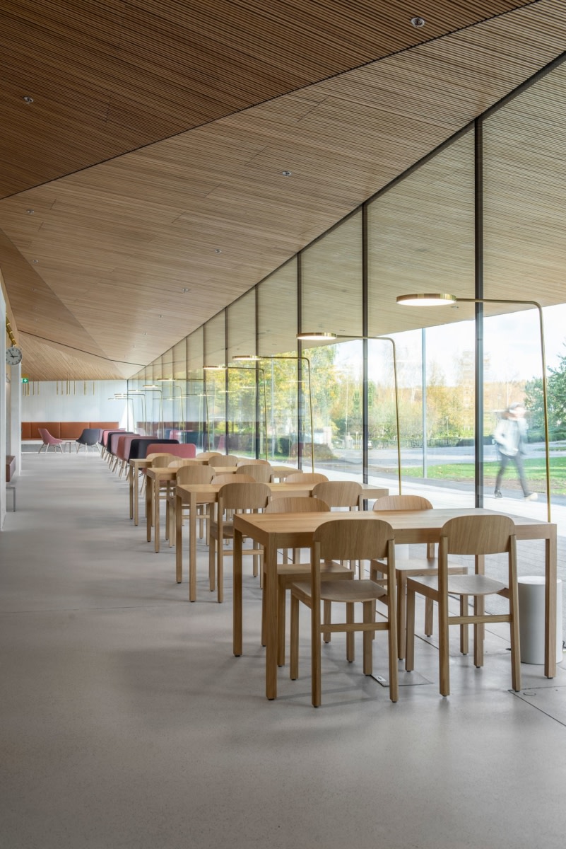 芬兰Kirkkonummi图书馆空间设计