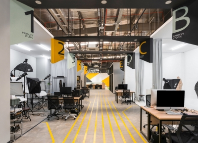 Zalora电商工作室办公空间设计16设计网精选