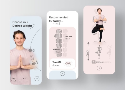20个健身App UI设计灵感素材中国网精选