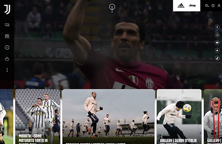 尤文图斯(Juventus)网站设计素材中国网精选