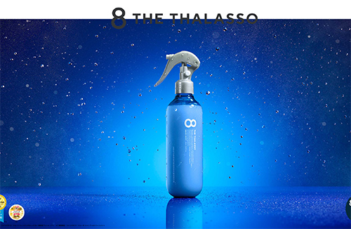 日本洗发水品牌8 THE THALASSO网站设计16设计网精选