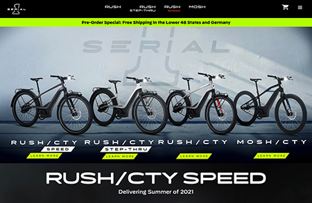 Serial 1电动自行车网站设计16设计网精选