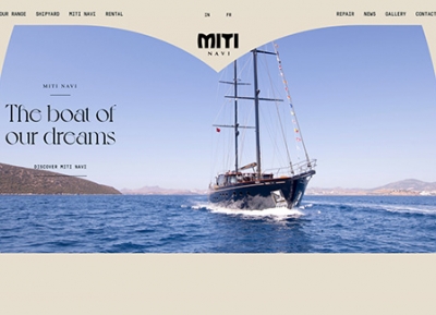 MITI NAVI造船厂网站设计素材中国网精选