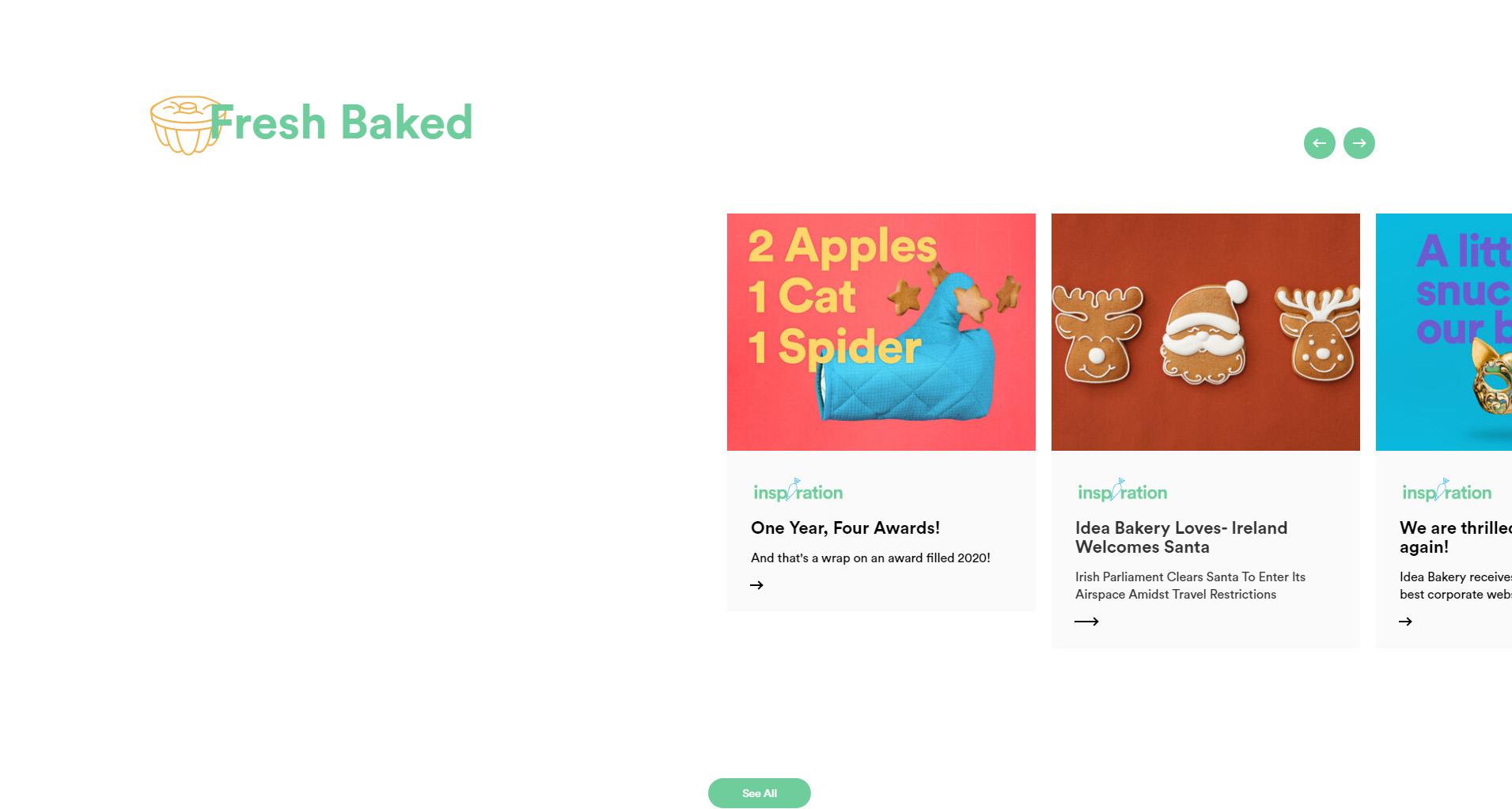 Idea Bakery咨询公司网站设计
