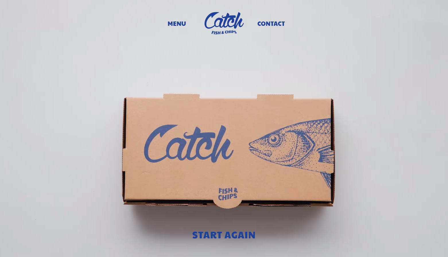 Catch FISH&CHIPS餐厅网站设计