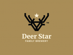 Deer Star啤酒品牌VI设计普贤居素材网精选
