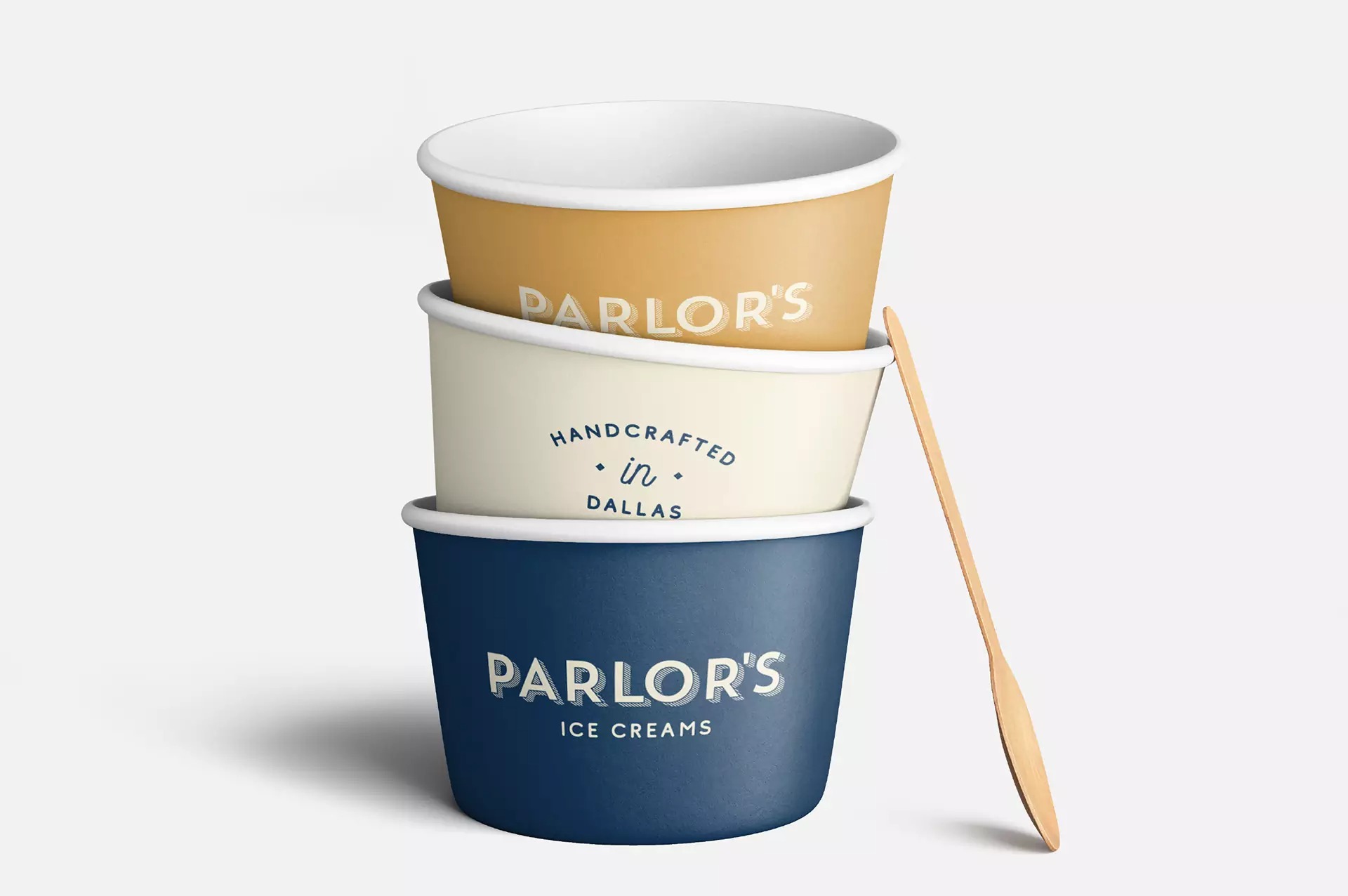 Parlor’s Ice Creams冰淇淋品牌形象设计