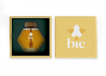 Bie蜂蜜包装设计素材中国网精选