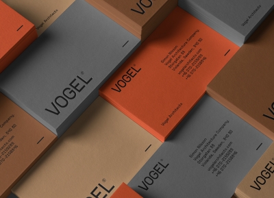 VOGEL Architects建筑事务所品牌识别设计16图库网精选