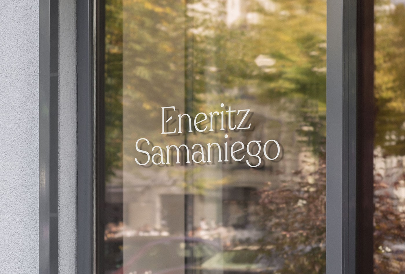 Eneritz Samaniego花店视觉识别和品牌设计