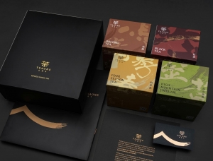 TEAONE台湾茶包装设计普贤居素材网精选